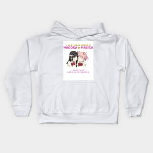 Madoka Magica Lesbian Kids Hoodie